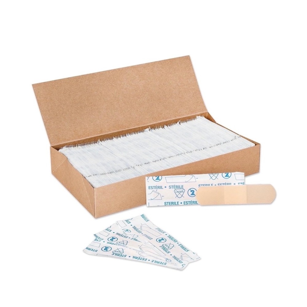 American White Cross Sheer Adhesive Bandages 1x3 Bulk Case 1500ct 1314000